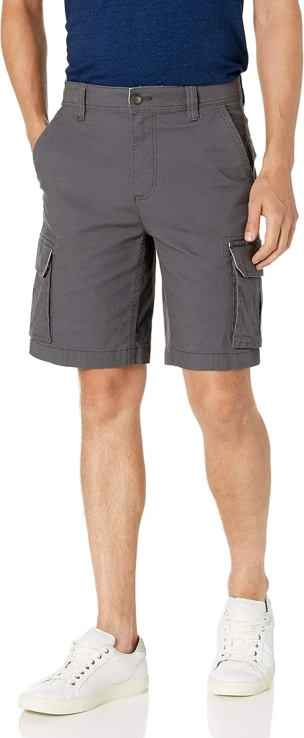 Amazon Essentials Men's 10?? Lightweight Ripstop Stretch Cargo Short