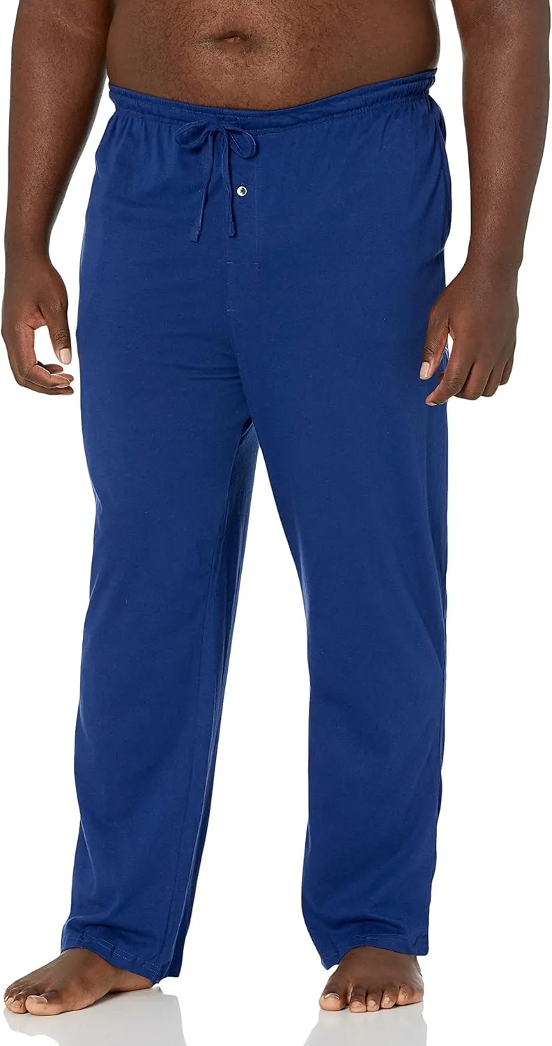 Amazon Essentials Men's Cotton Knit Pajama Pant