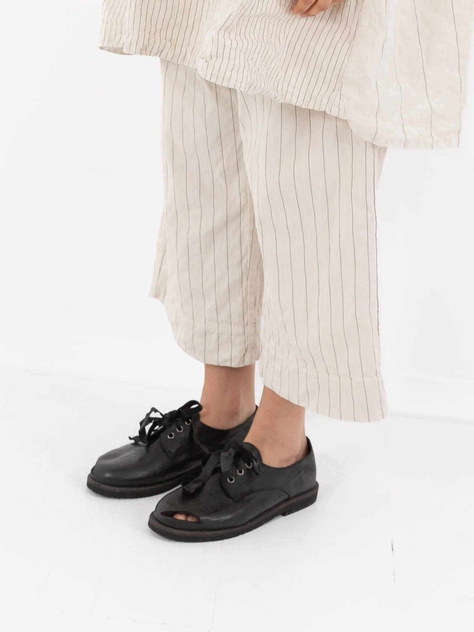 Atelier Inscrire Luis Tie Shoe, Black