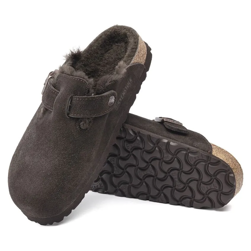 BOSTON SHEARLING SUEDE LEATHER | MOCCA