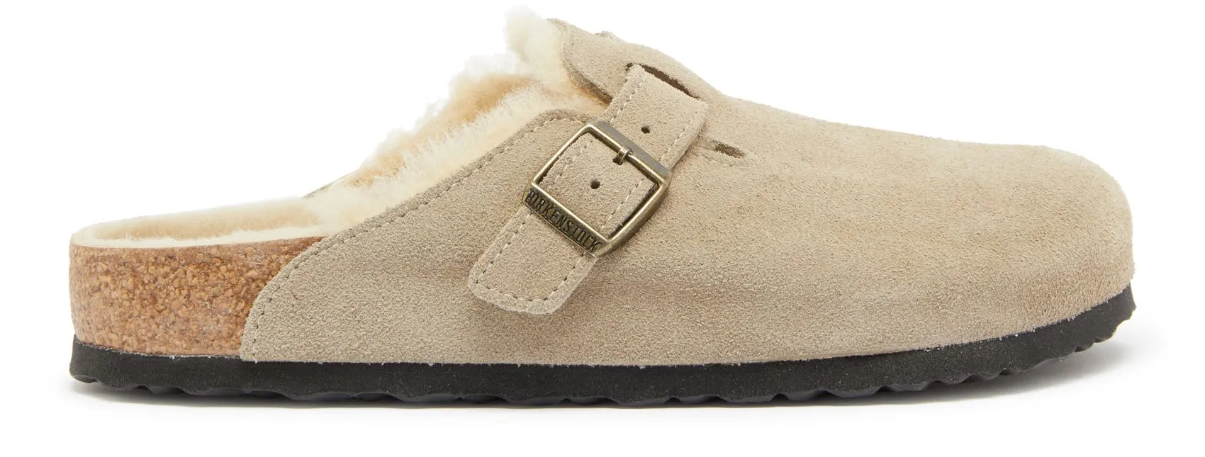 BOSTON SHEARLING SUEDE LEATHER | TAUPE