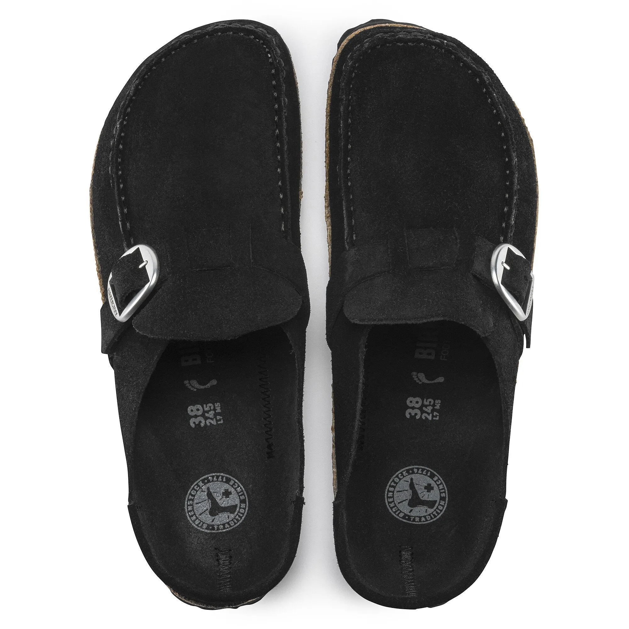 BUCKLEY SUEDE LEATHER | BLACK
