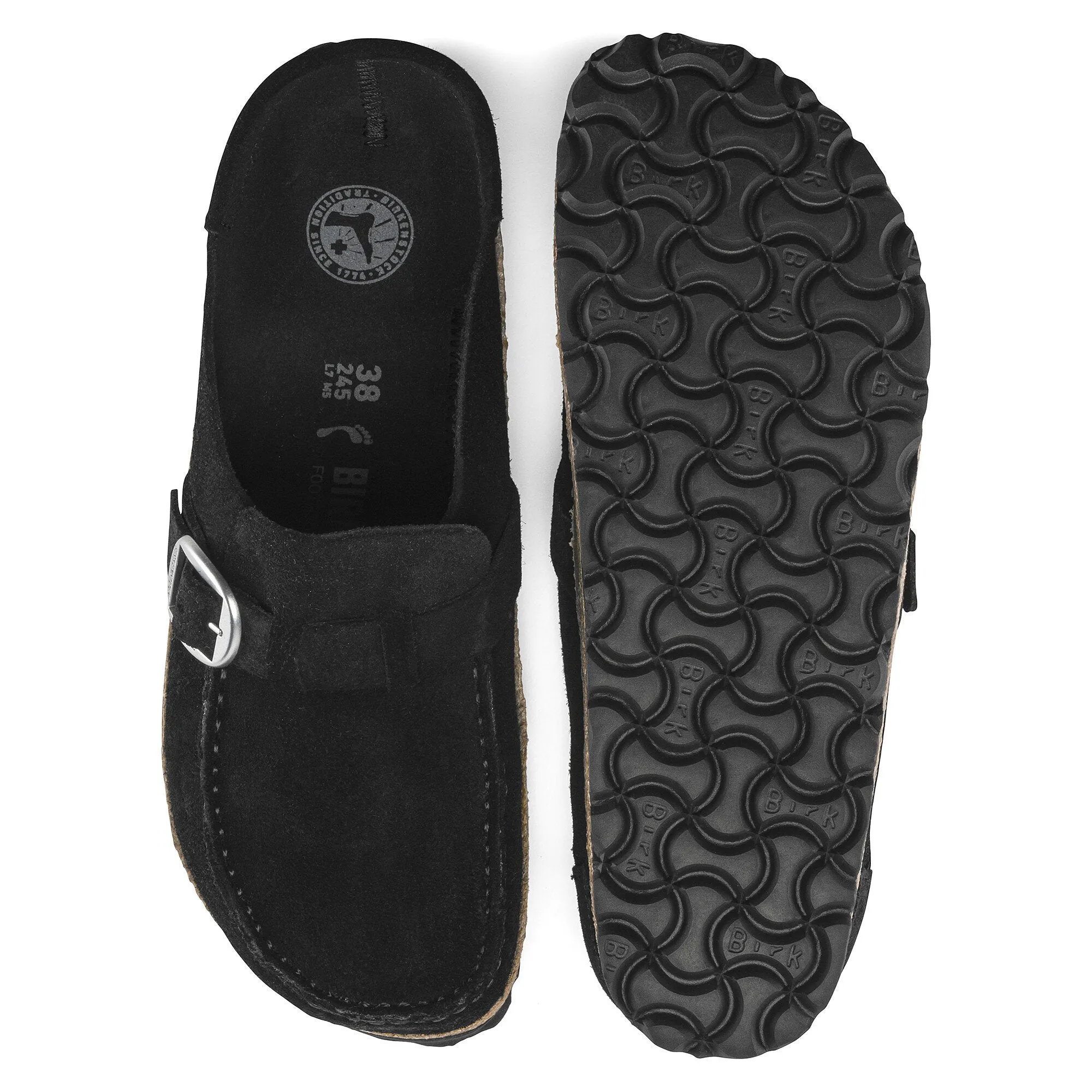 BUCKLEY SUEDE LEATHER | BLACK