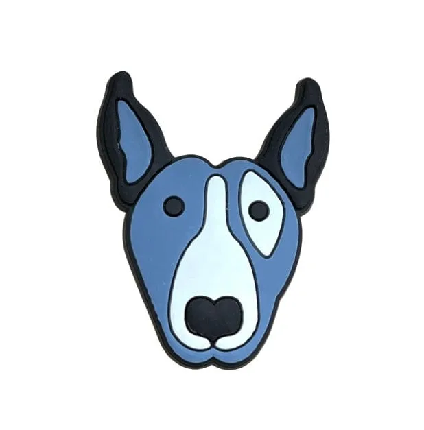 Bull Terrier Crocs Pins Set