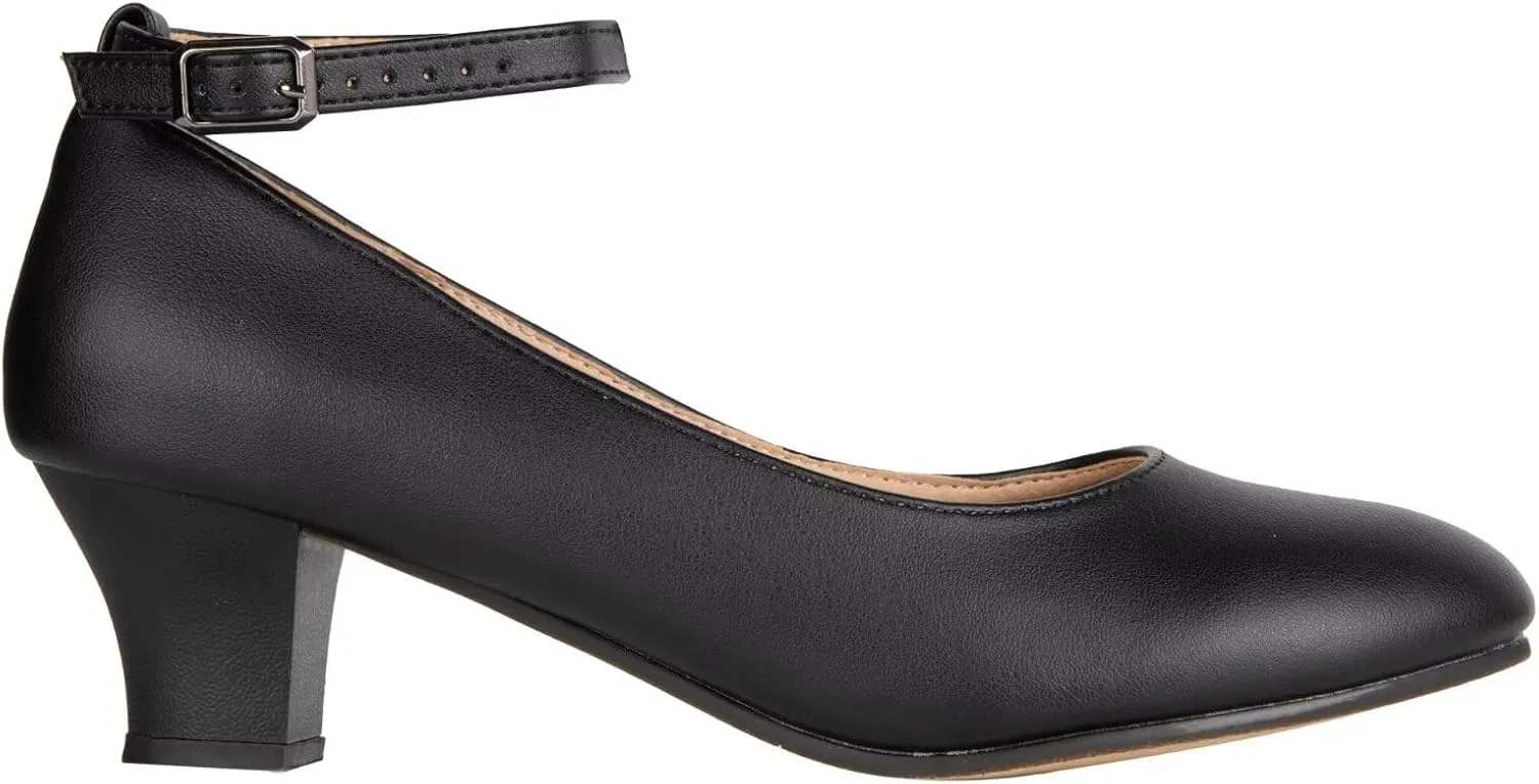 Character Shoes for Women Dance Shoes,Pumps Ankle Strap Heels for Ballroom,Salsa,Tango