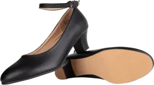 Character Shoes for Women Dance Shoes,Pumps Ankle Strap Heels for Ballroom,Salsa,Tango