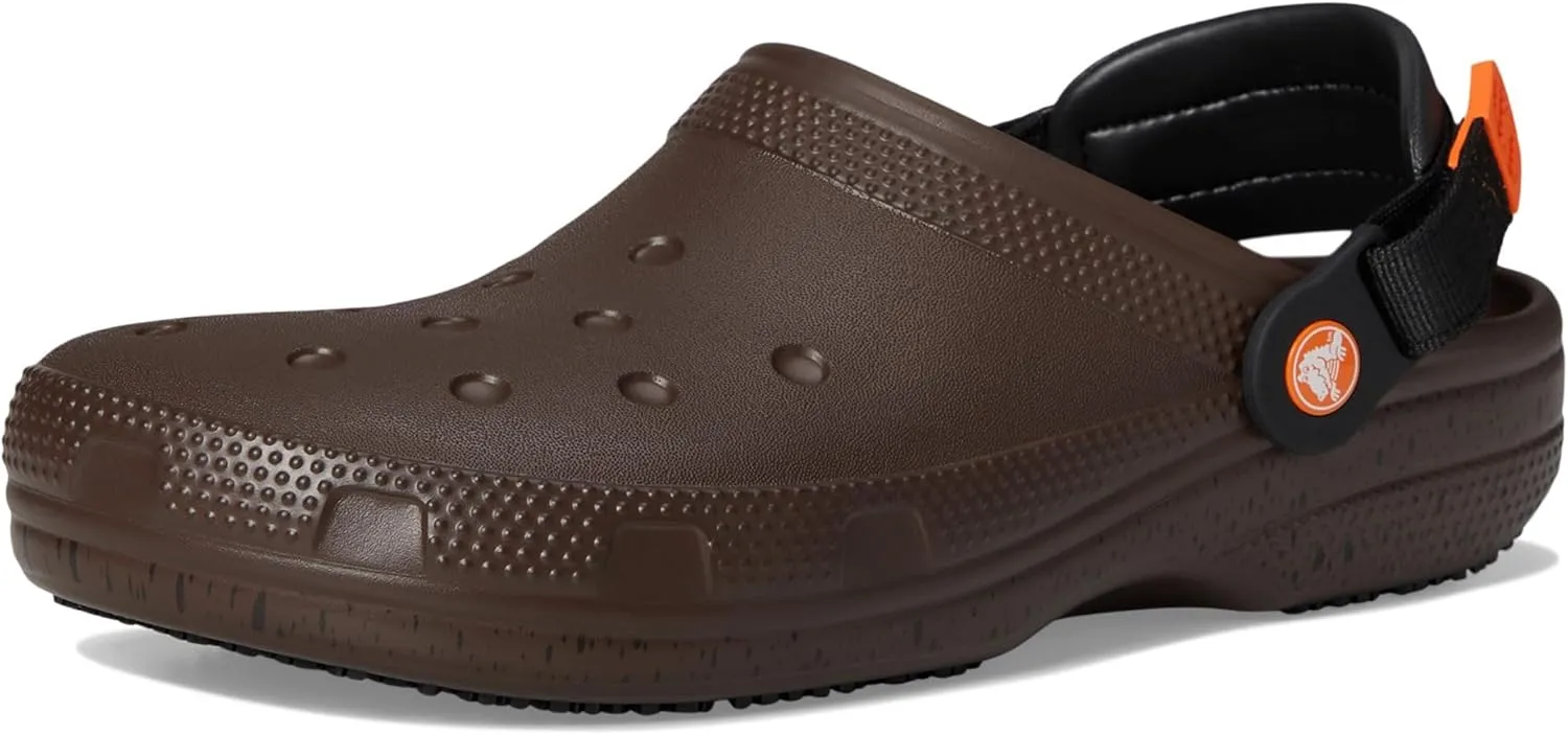 Crocs Unisex-Adult Classic Work Clogs, Slip Resistant Shoes