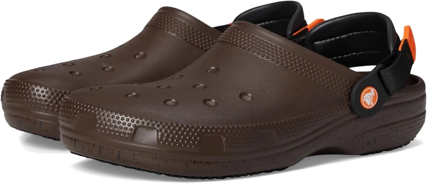 Crocs Unisex-Adult Classic Work Clogs, Slip Resistant Shoes