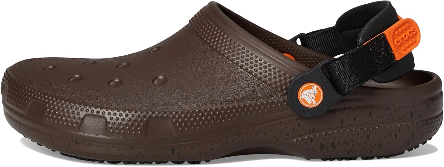Crocs Unisex-Adult Classic Work Clogs, Slip Resistant Shoes
