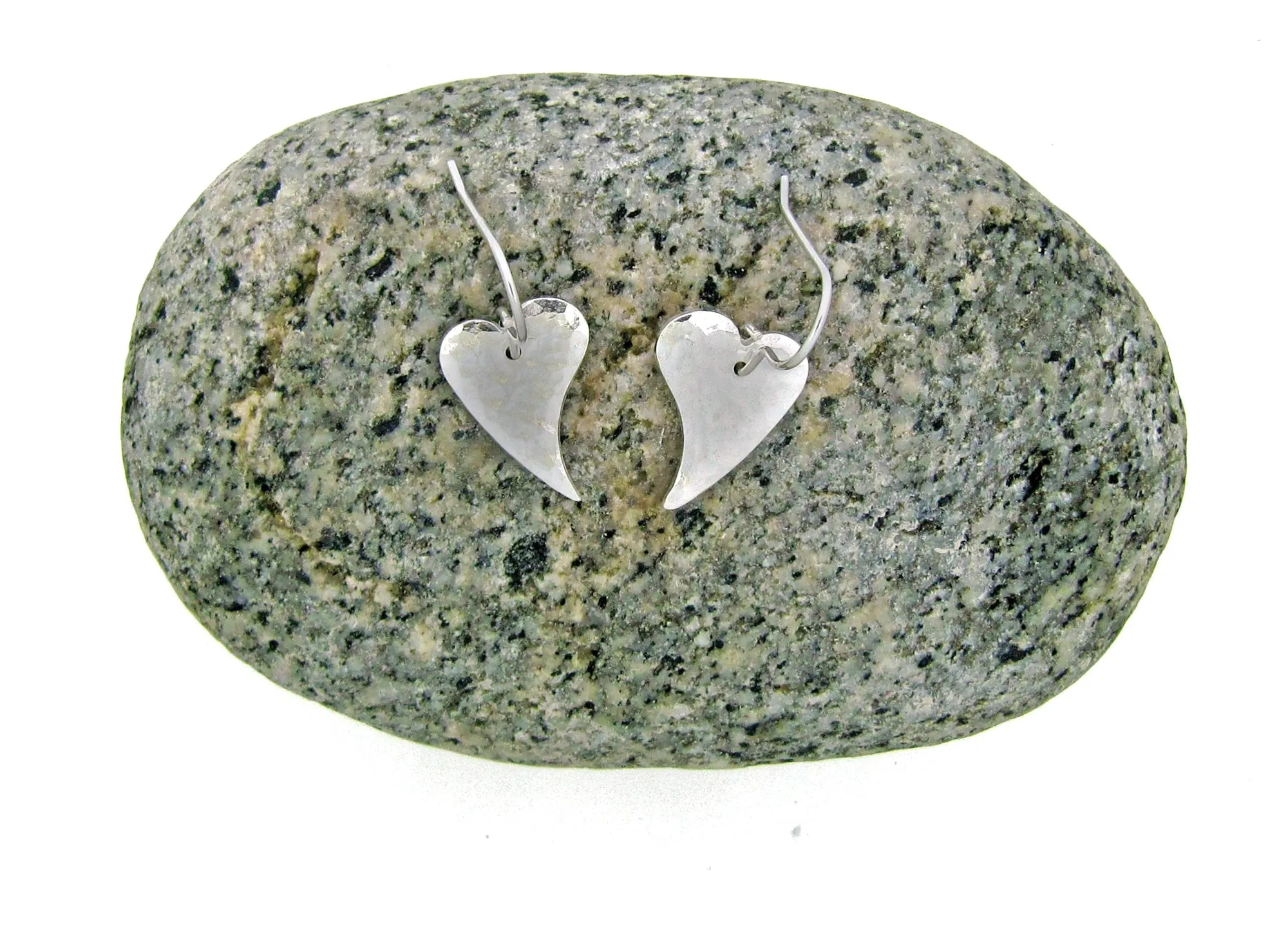 Cut-Out Silver Melting Hearts Pendant