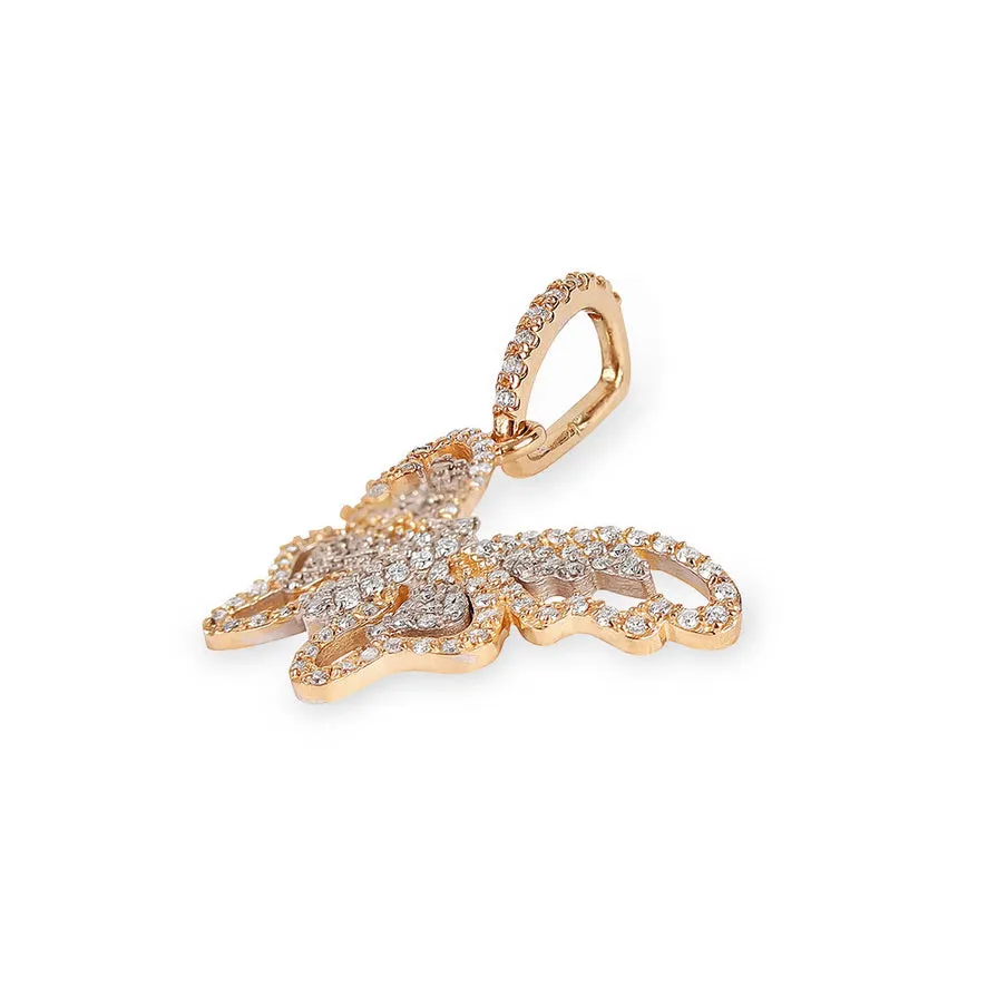 DIAMOND BUTTERFLY CHARM