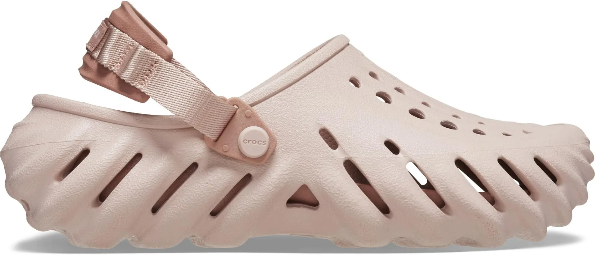 Echo Clog Crocs, Pink Clay