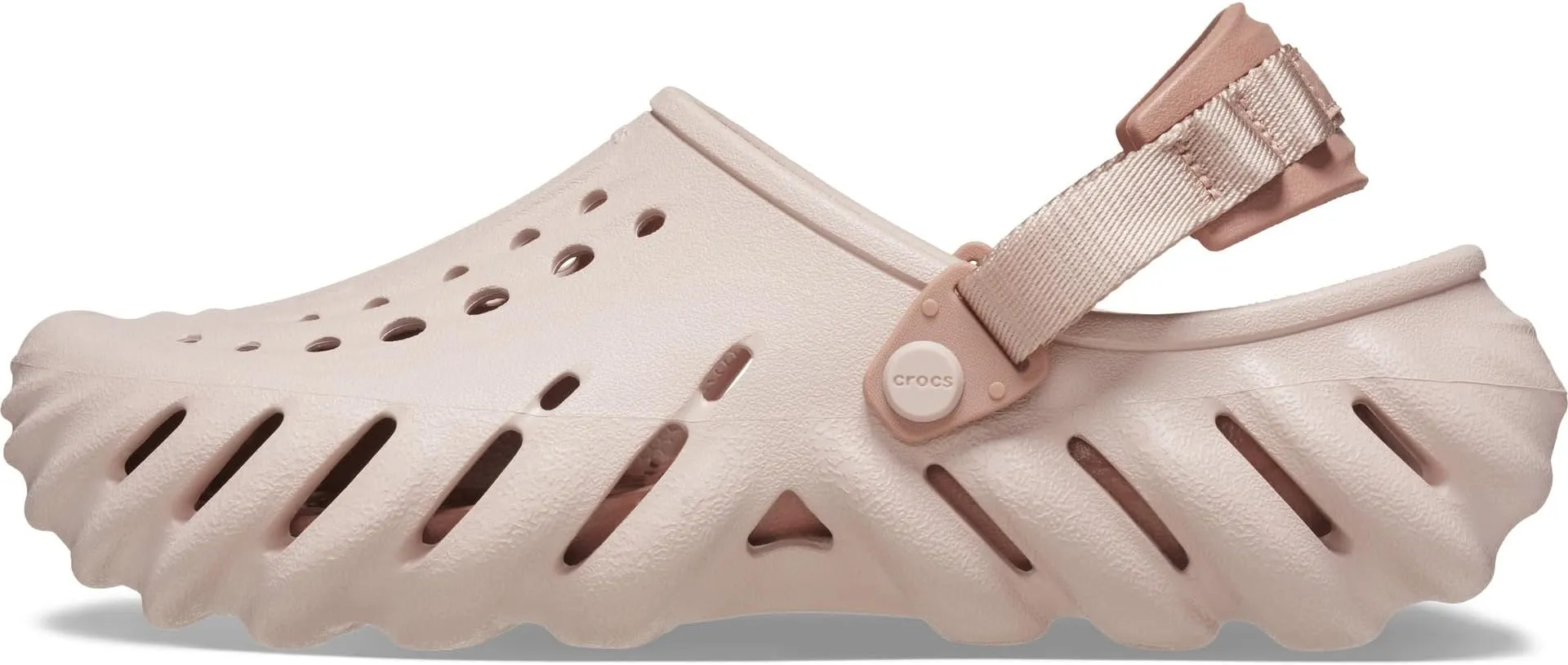 Echo Clog Crocs, Pink Clay
