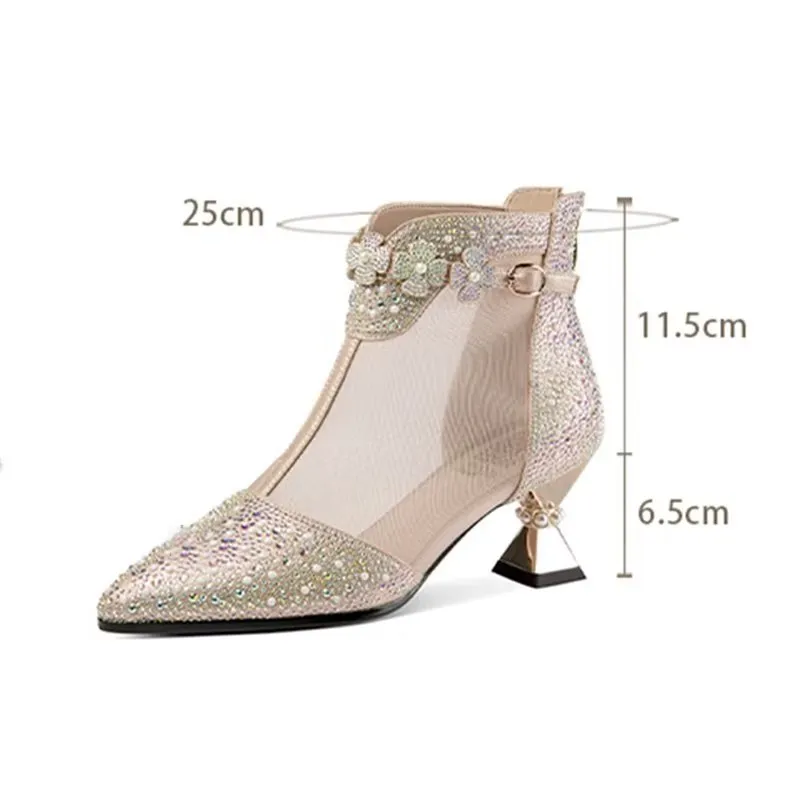 FloralNet Luxe Wedding Sandals