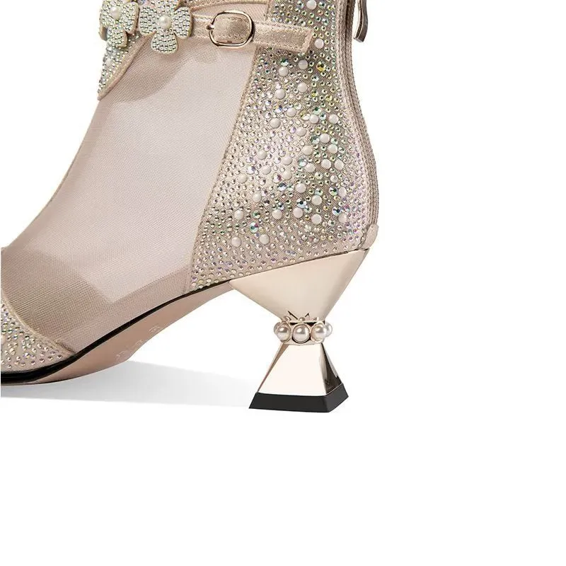 FloralNet Luxe Wedding Sandals