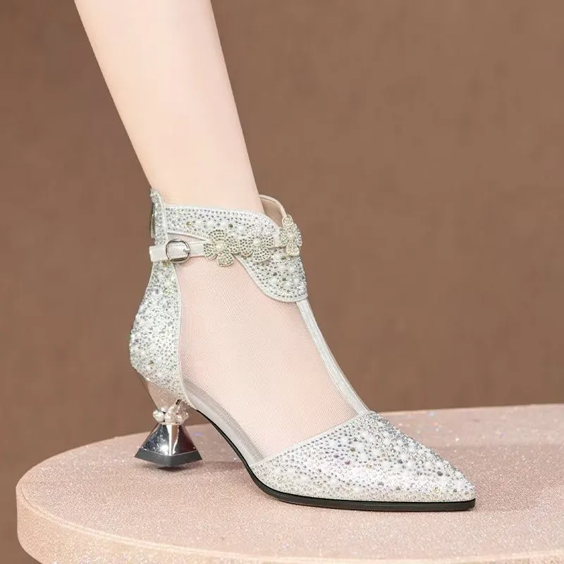 FloralNet Luxe Wedding Sandals