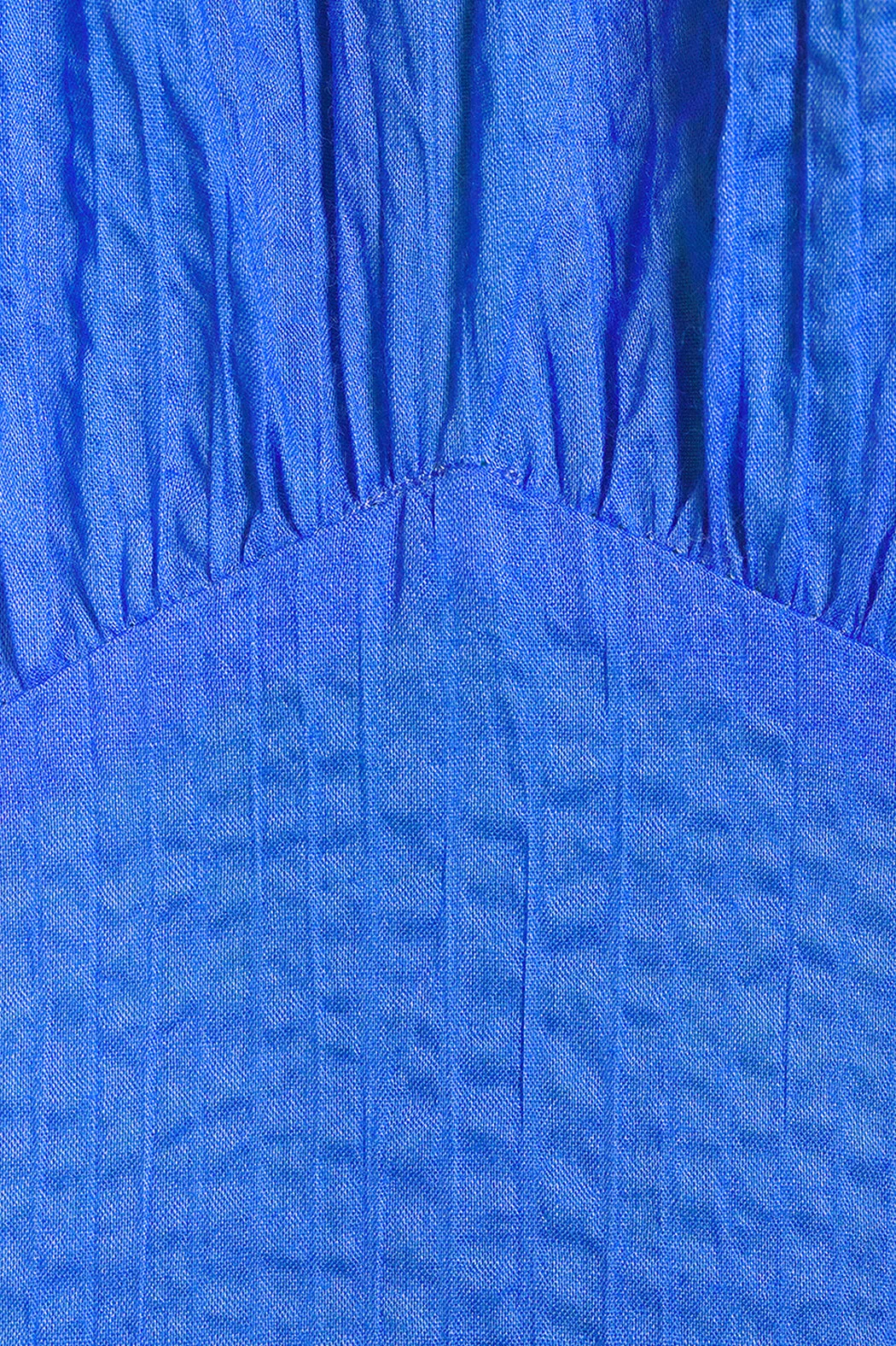 Frame - Gathered Seam Dress Cornflower Blue