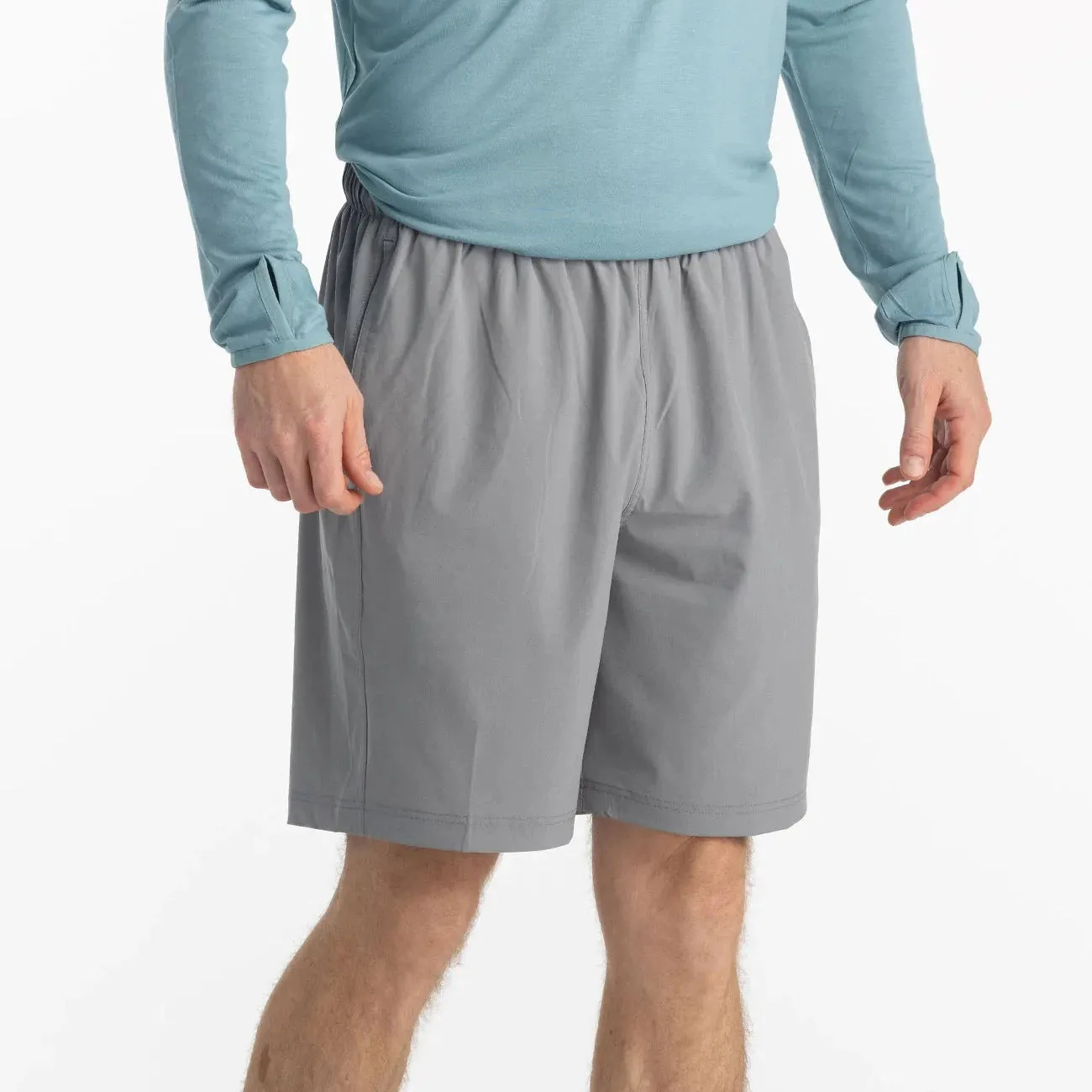 Free Fly Men's Breeze Short – 8" in Slate