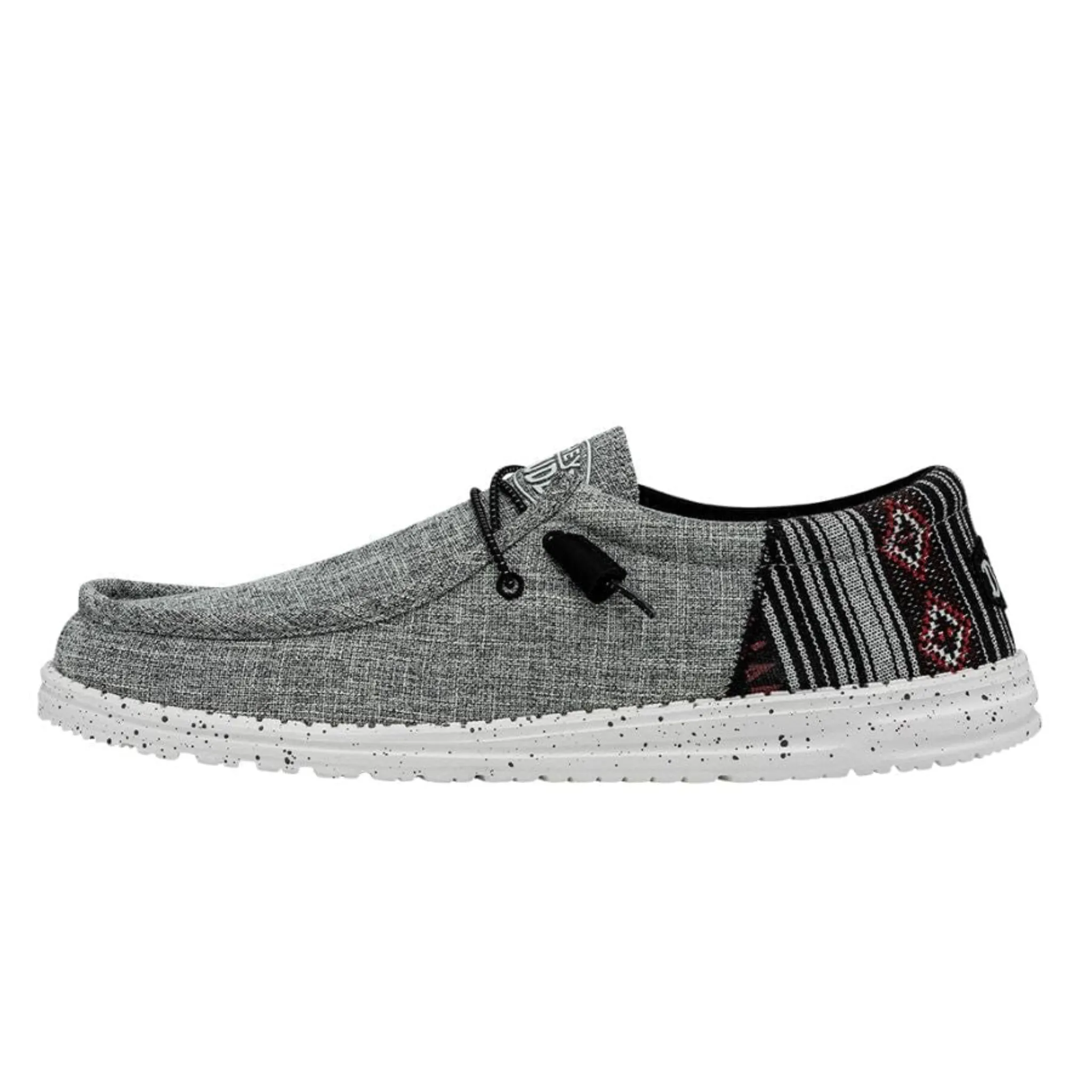 HEY DUDE MEN'S WALLY FUNK JACQUARD BLK AZTEC - 400100WI