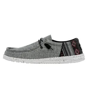 HEY DUDE MEN'S WALLY FUNK JACQUARD BLK AZTEC - 400100WI