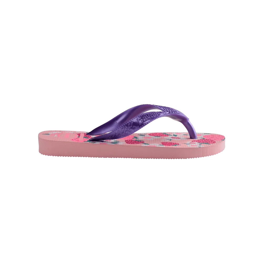 Kids Flores Flip Flops