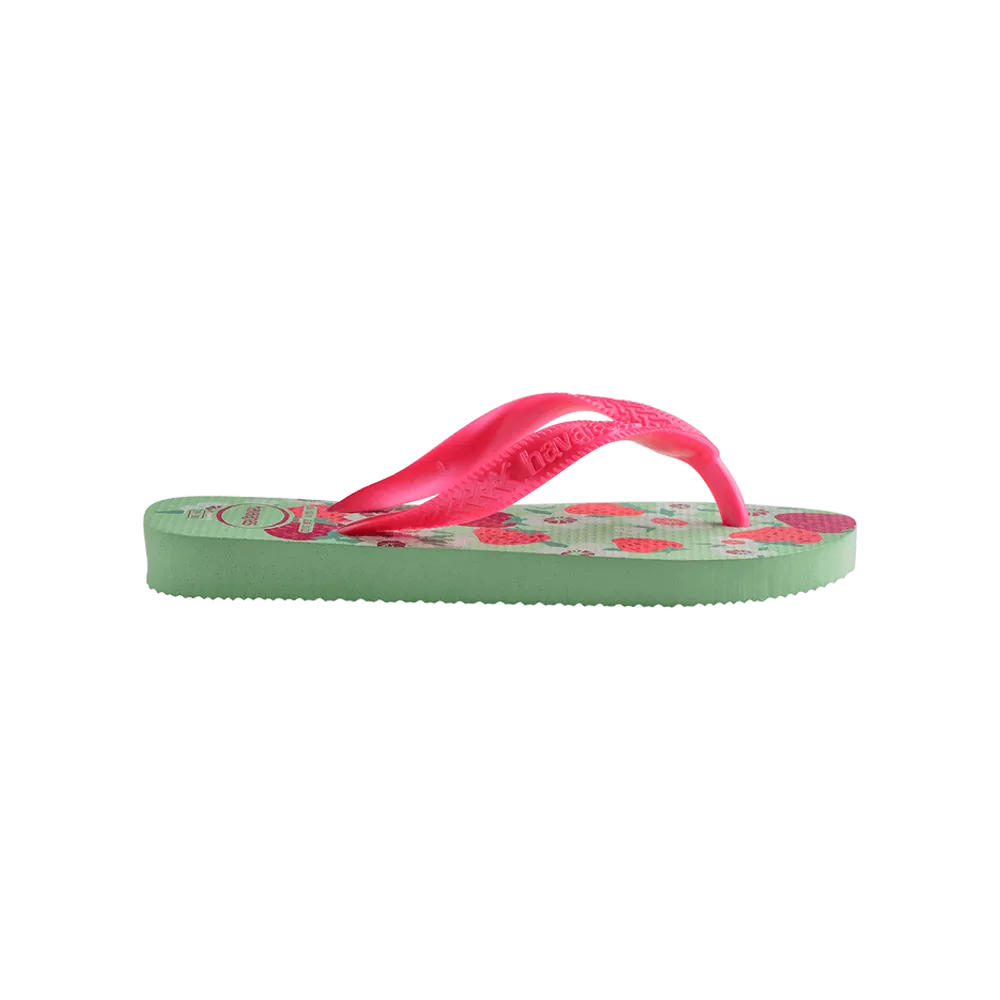 Kids Flores Flip Flops