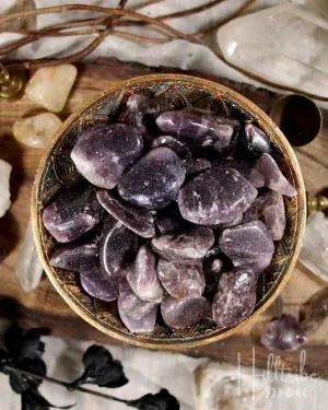 Lepidolite Tumbled