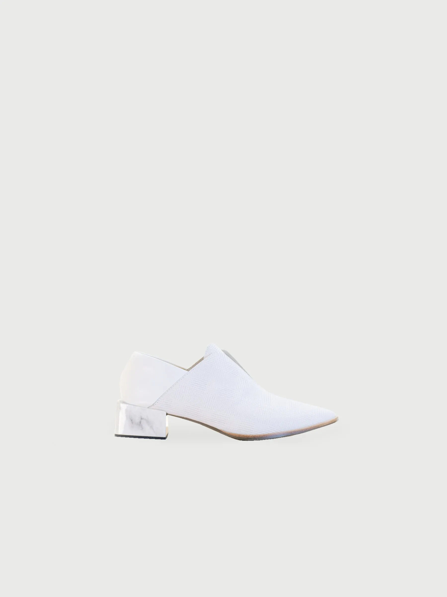 Marble-Heel Loafers