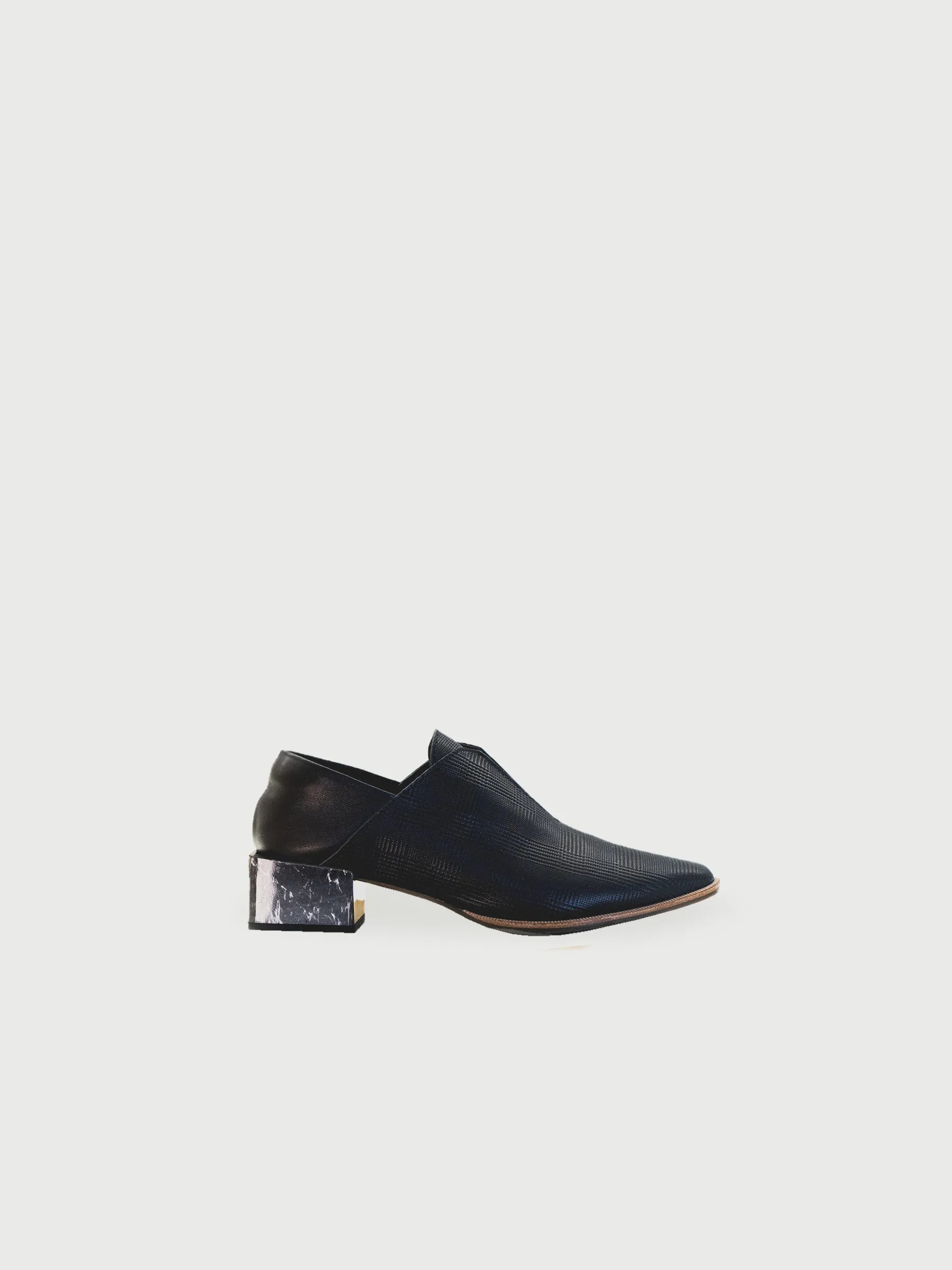 Marble-Heel Loafers