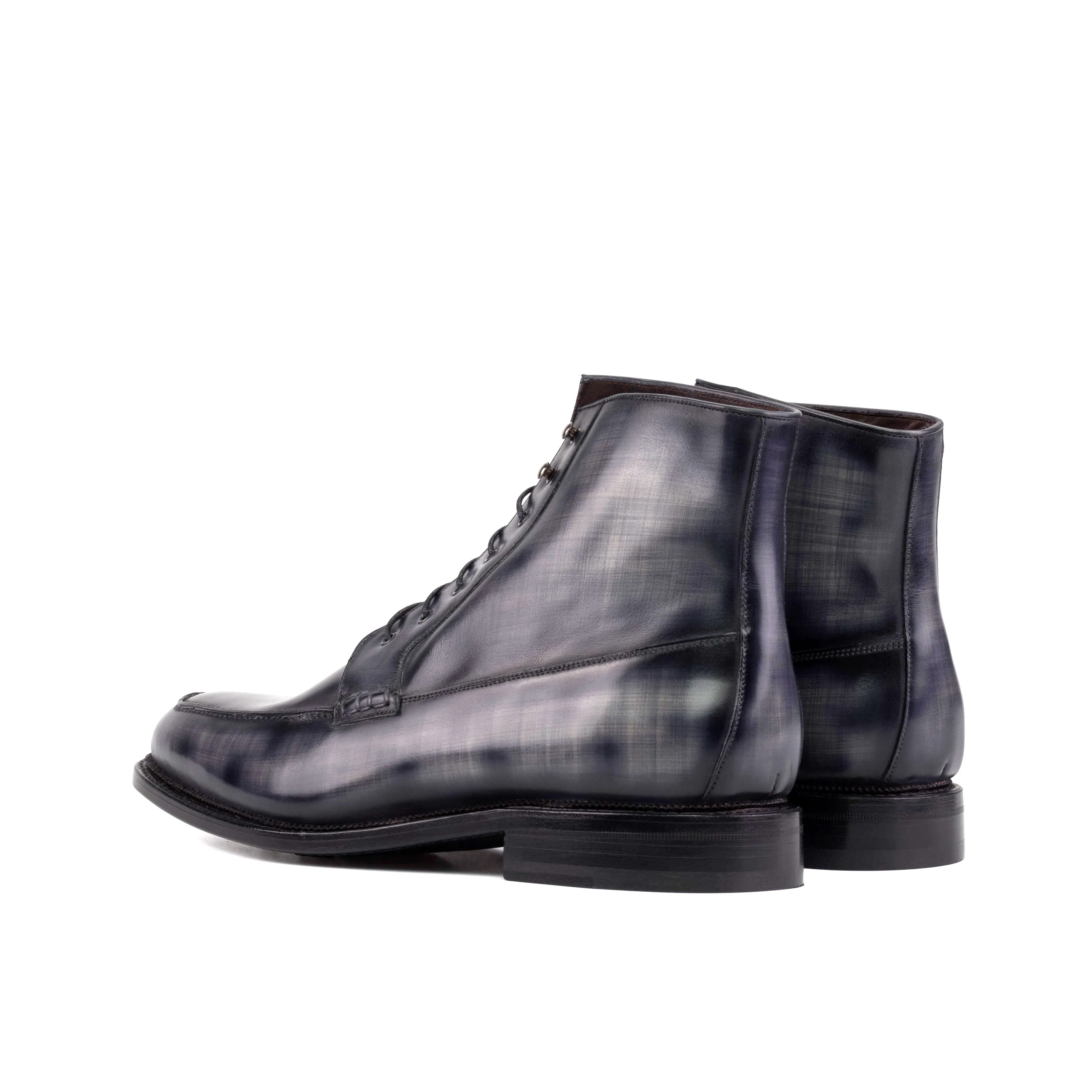 MOCTOE BOOTS GREY PATINA (TRADITIONAL-Z1)