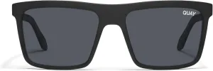 Quay - Mens Sunglasses, Polarized Square Lenses with UV Protection, Oversized Sunglasses (Let It Run)