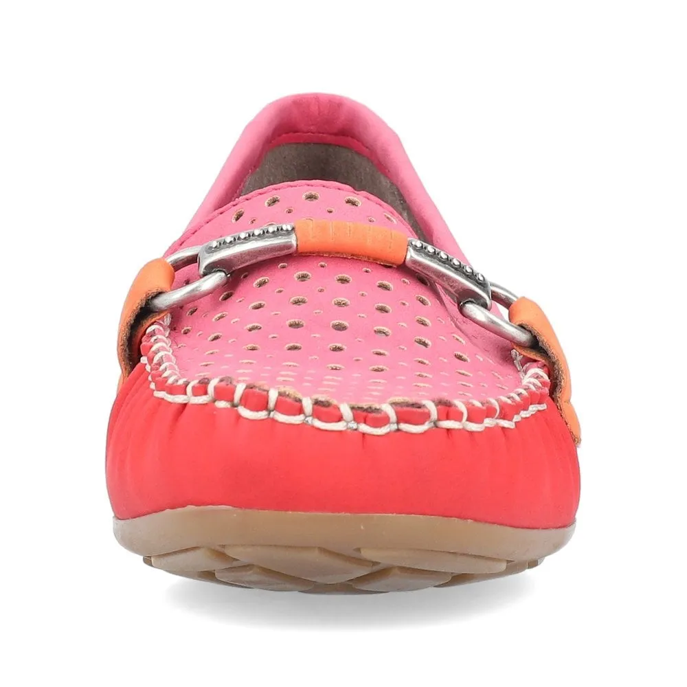 Rieker 40065 Ladies Shoes Red