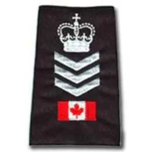 STAFF SERGEANT Canada Flag Silver Slip-Ons