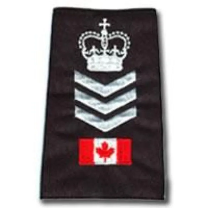 STAFF SERGEANT Canada Flag Silver Slip-Ons