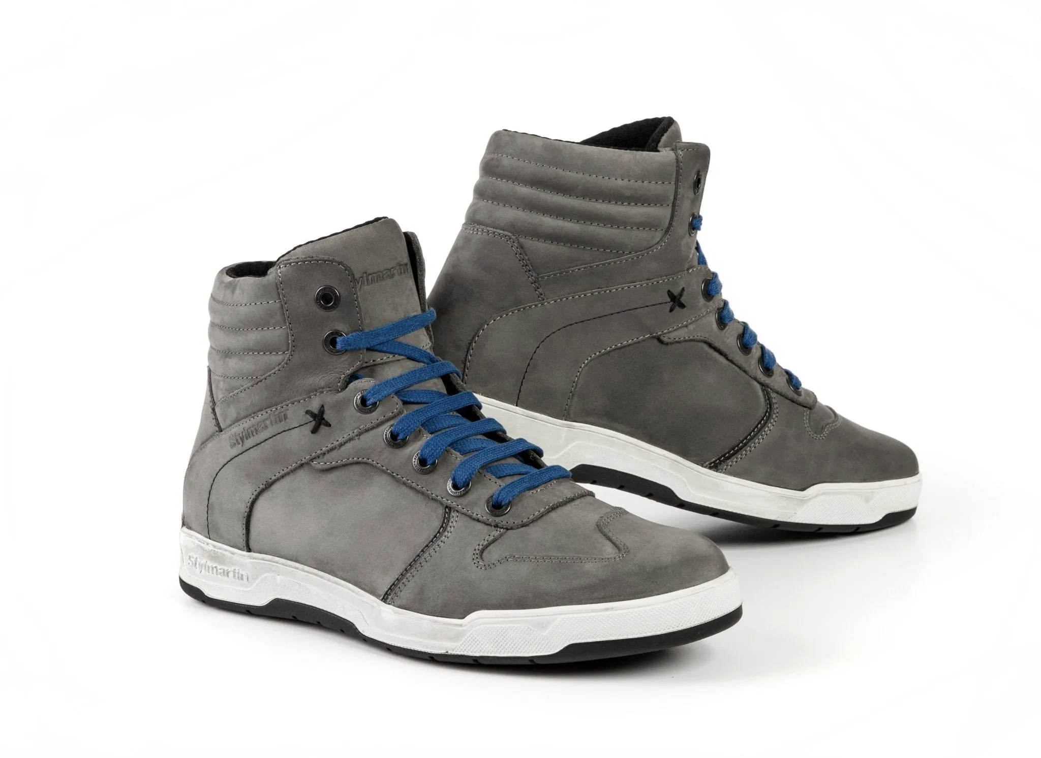 Stylmartin Smoke WP Sneaker Motorcycle Boots in Grey