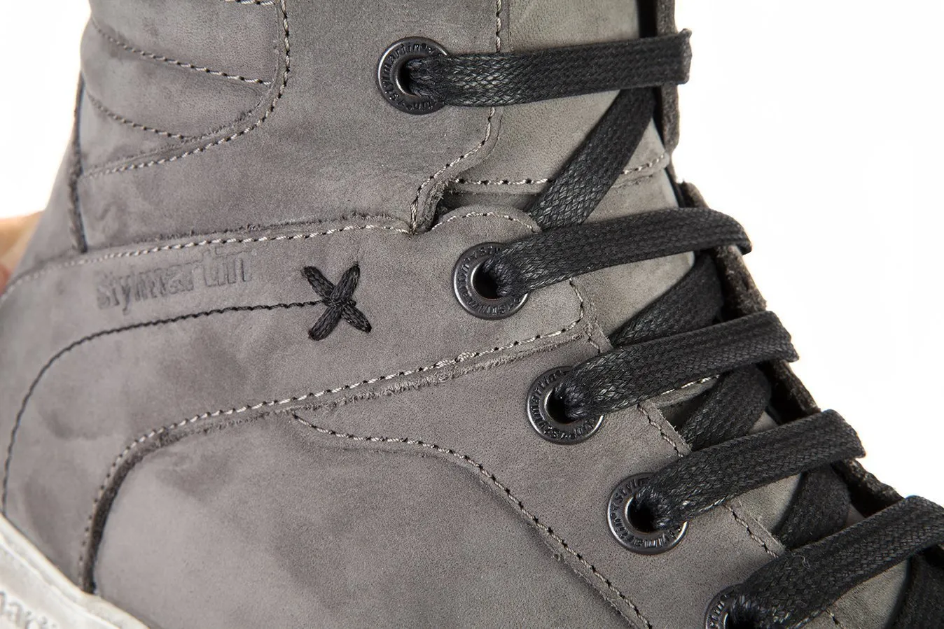 Stylmartin Smoke WP Sneaker Motorcycle Boots in Grey