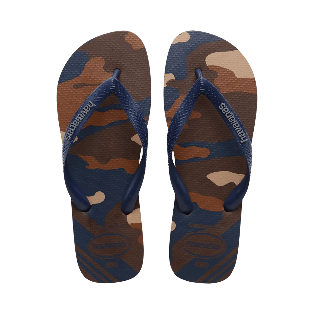 Top Camu Flip Flops