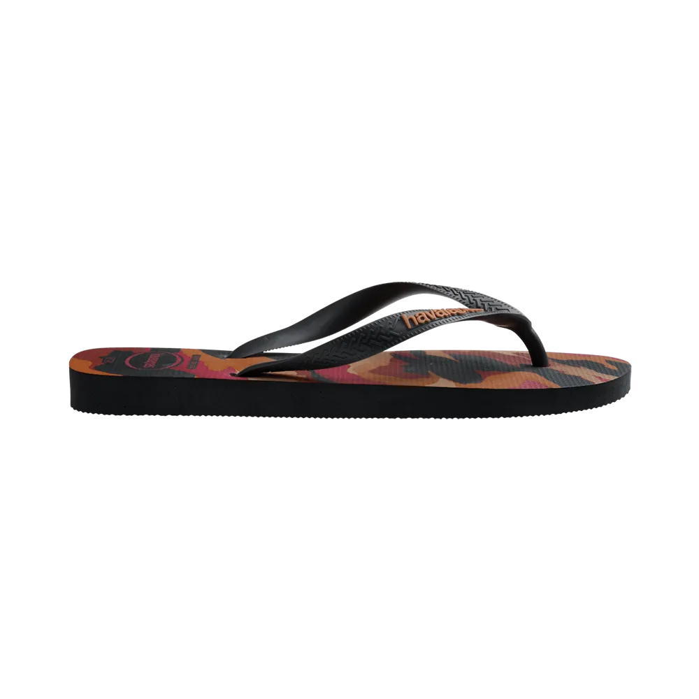 Top Camu Flip Flops