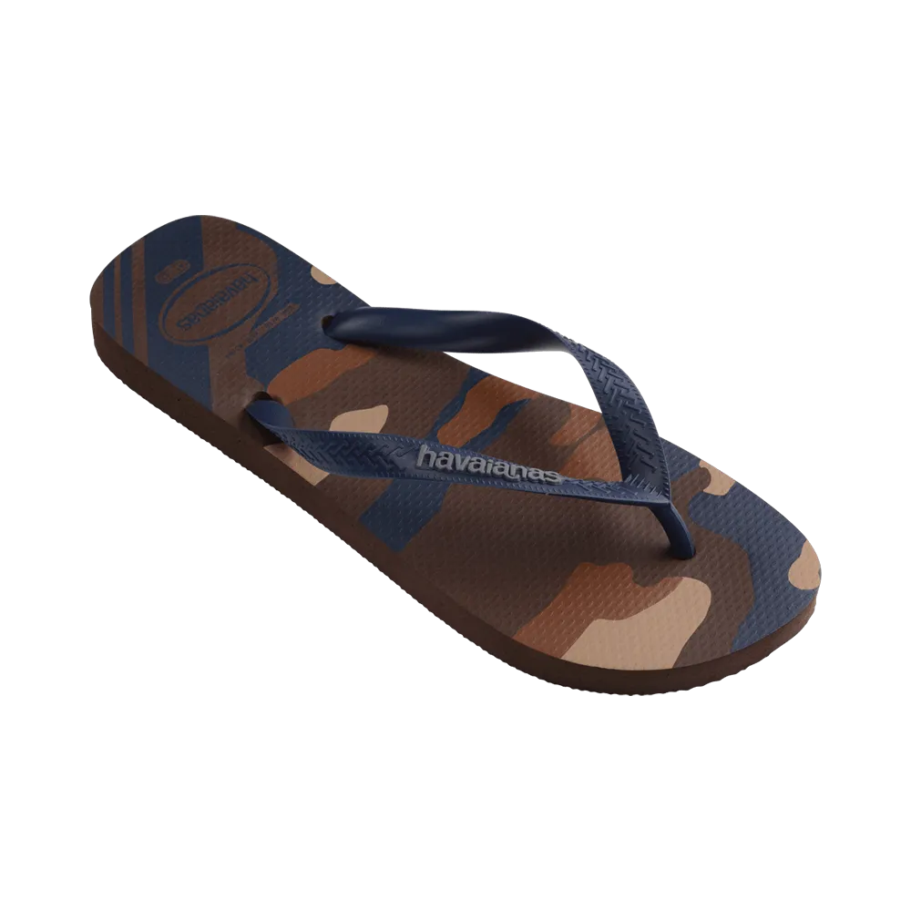 Top Camu Flip Flops