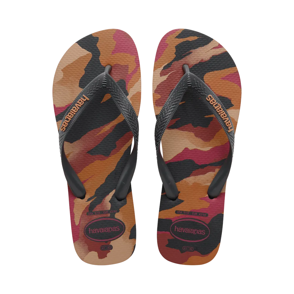 Top Camu Flip Flops