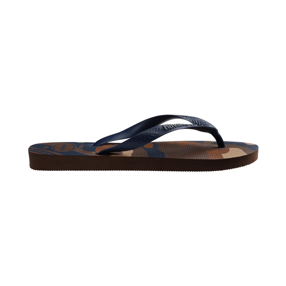 Top Camu Flip Flops