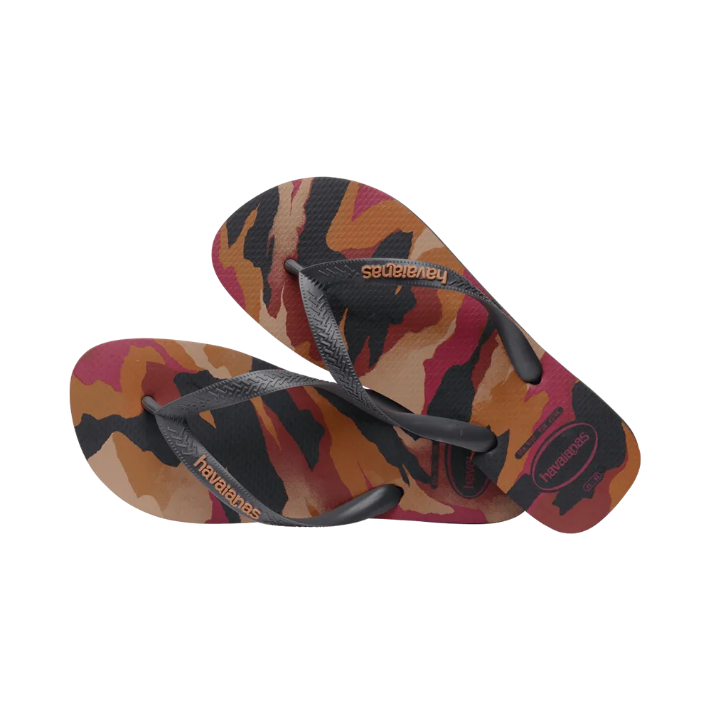 Top Camu Flip Flops