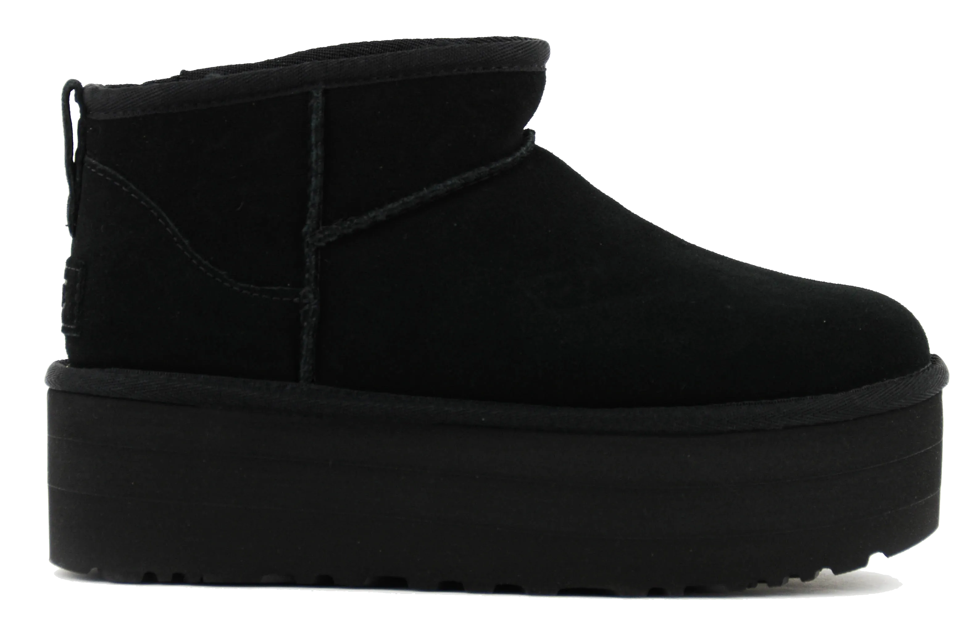 UGG CLASSIC ULTRA MINI PLATFORM BLACK