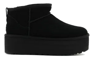UGG CLASSIC ULTRA MINI PLATFORM BLACK
