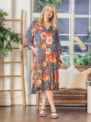 Wildlife Blooms Dress