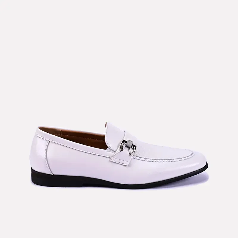 Winslow White Loafer Dress Shoes 0111237